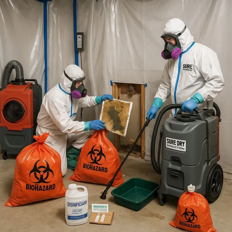 Contaminated Water Handling Protocols process in Westminster, LA