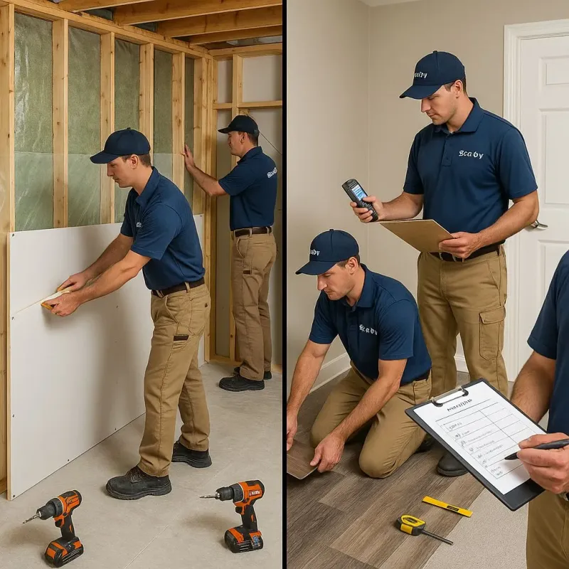 Repairs and Reconstruction process in Westminster, LA