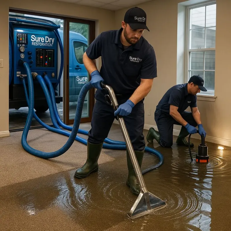 Water Extraction and Removal process in Westminster, LA